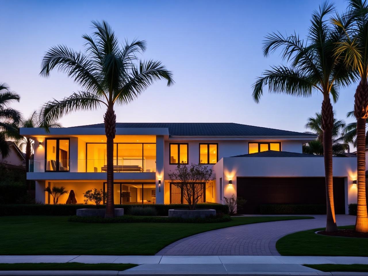 Homes and streets in Redondo Beach, California